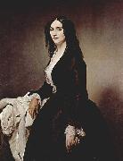 Francesco Hayez Portrat der Matilde Juva-Branca oil painting reproduction